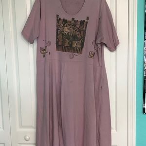 Vintage Blue Fish women's dress